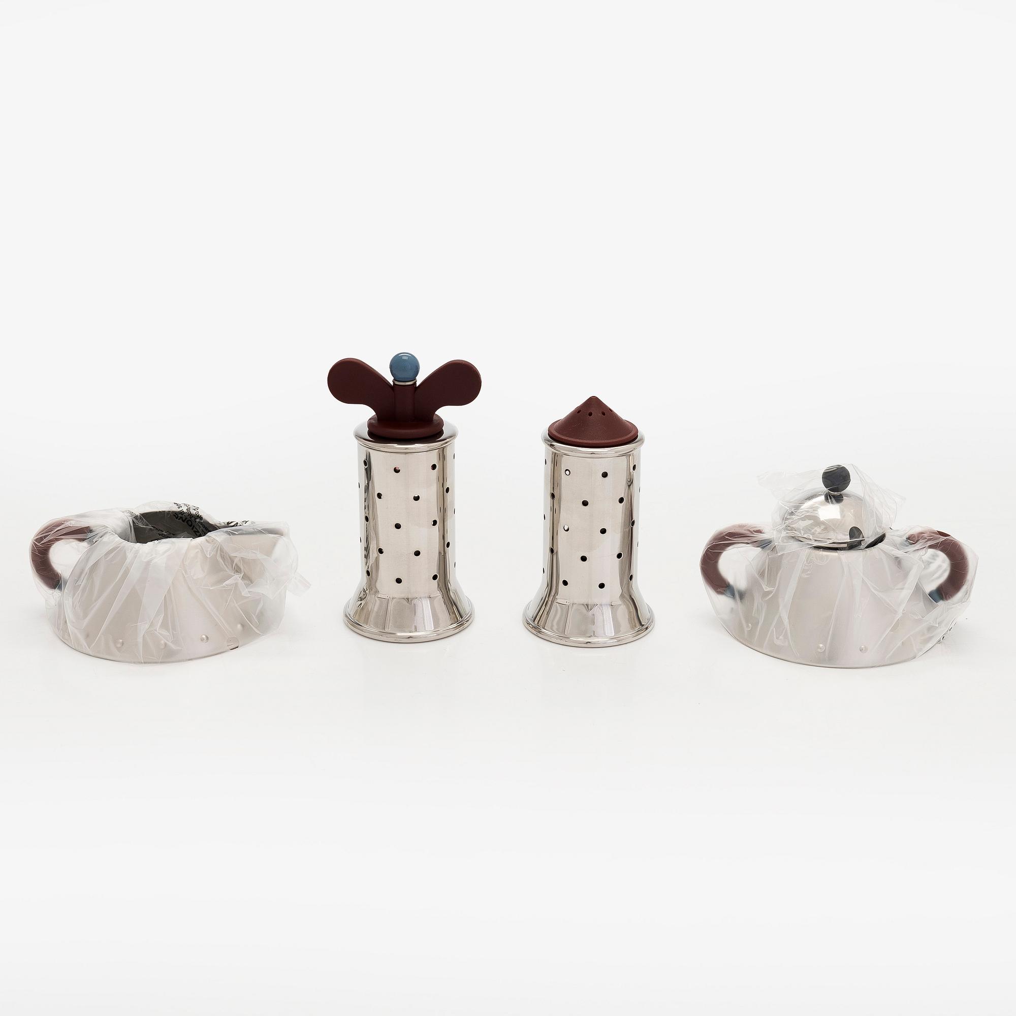Serveringstillbehör, 4 st, Alessi, Italien.