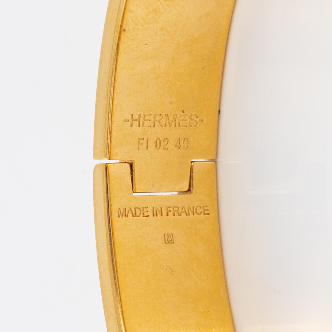 Hermès, armband "Clic H PM".