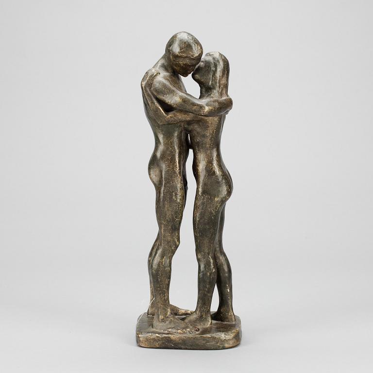 GUDMAR OLOVSON, skulptur, gips, signerad i massa.