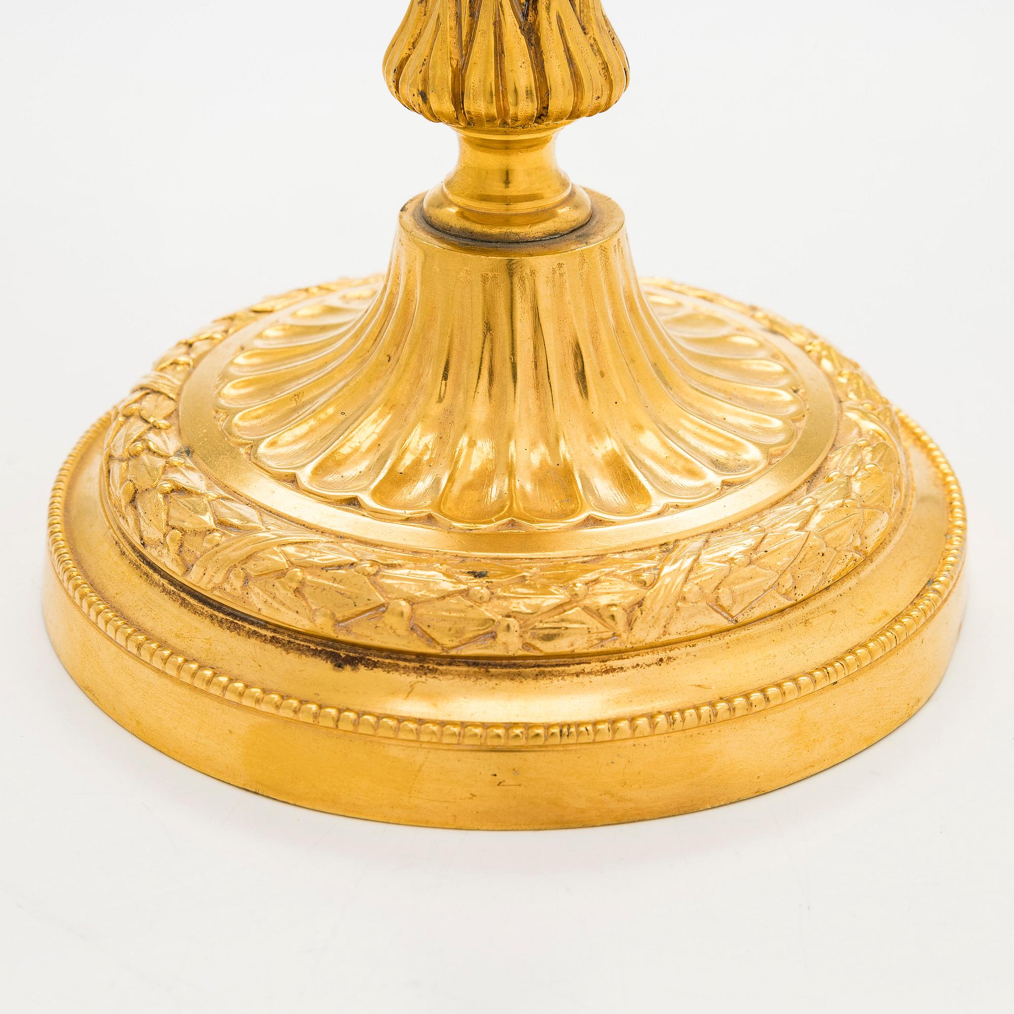 Kandelaber, möjligen Frankrike, 1800-talets senare hälft.