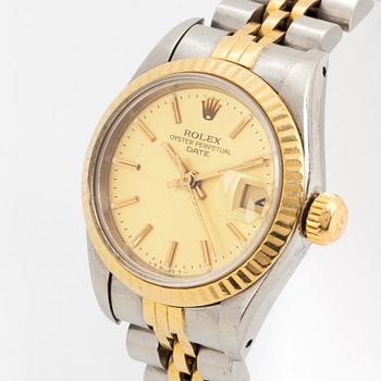 Rolex, Oyster Perpetual, Date, wristwatch, 26 mm.