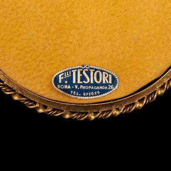 MINIATYRMÅLNINGAR, ett par, 1900-talets första hälft.