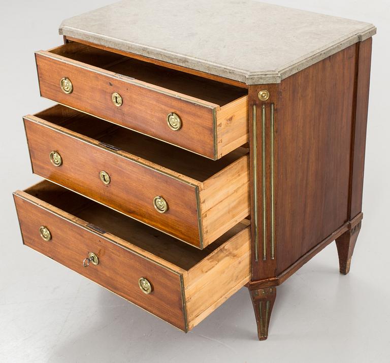 A swedish gustavian Drawer 18th century.