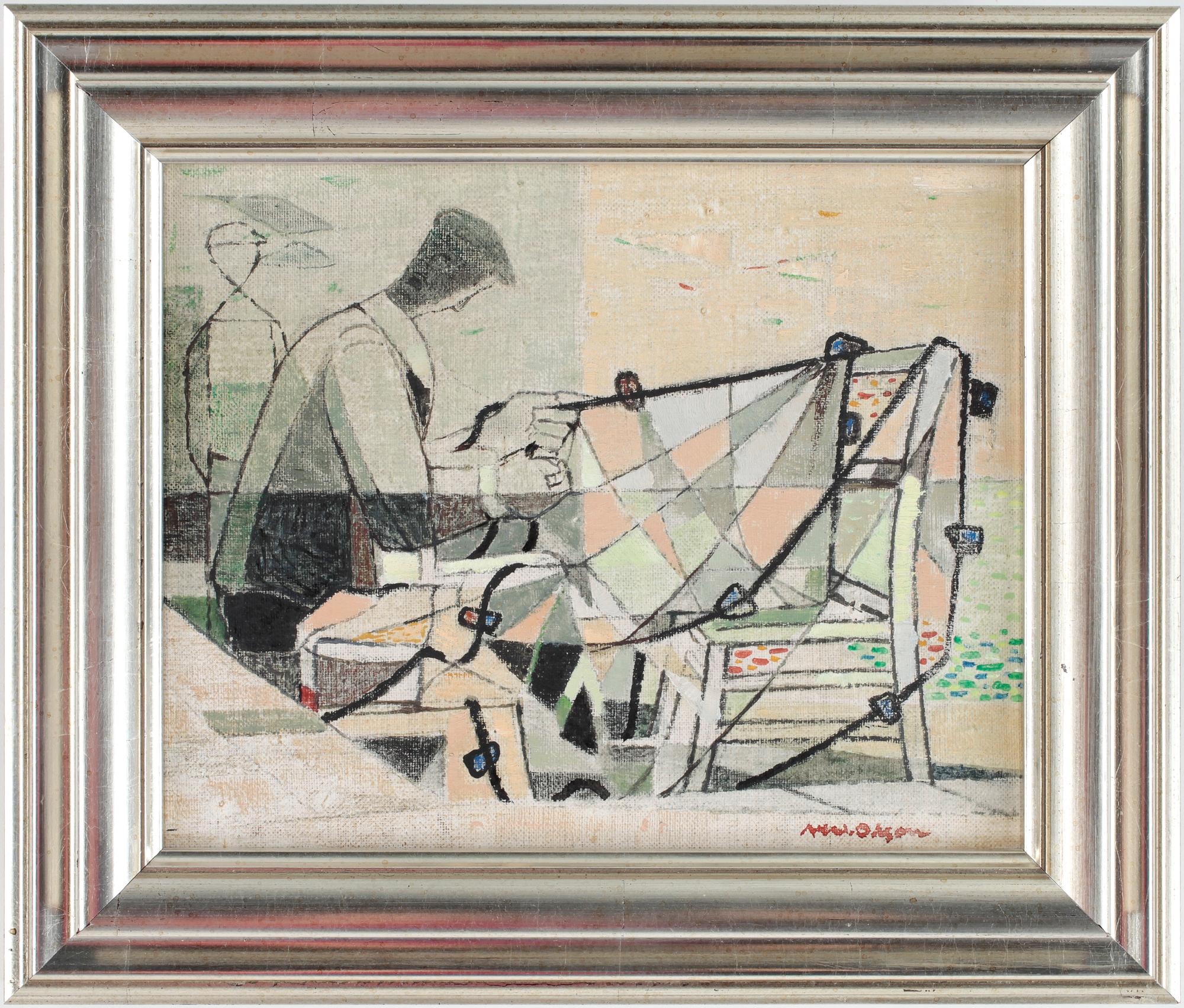 AXEL OLSON (SVERIGE), Sign Axel Olson. Oil on canvas.