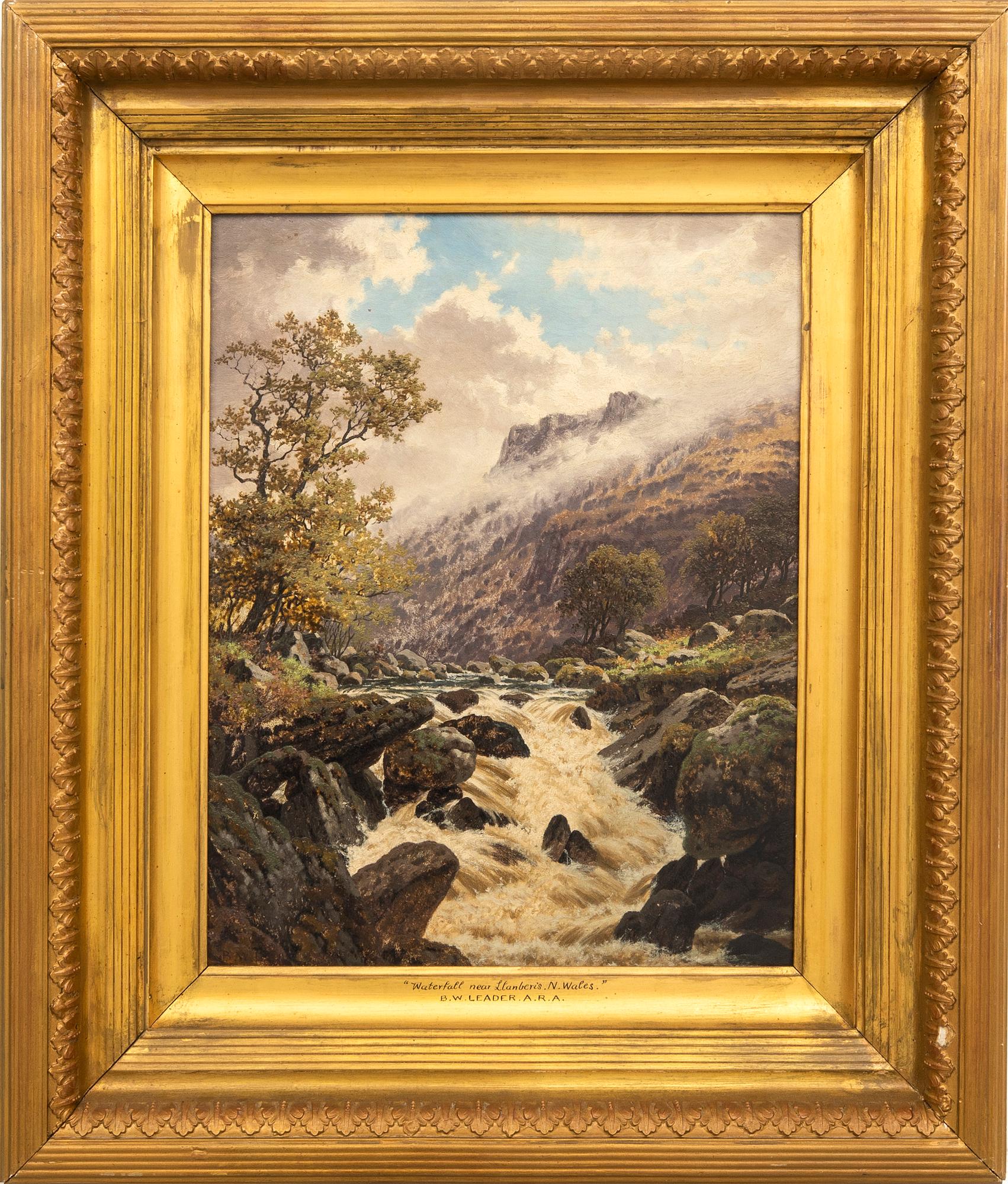 Benjamin Williams Leader, oil on canvas, signed.
