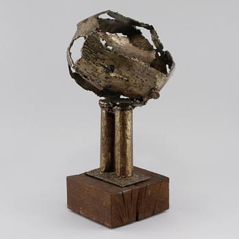 THEODOR PAUCKSTADT, skulptur, metall, signerad och daterad 1965.