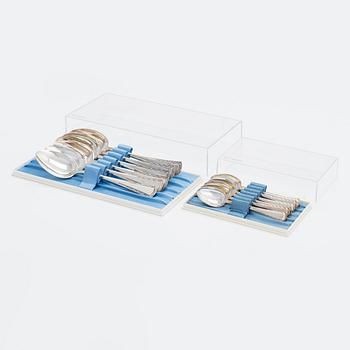 Tillander, Twelve spoons "Käpy" (Spruce cone) 1990-1992. Designed by Vilho Ellenberg 1920s.