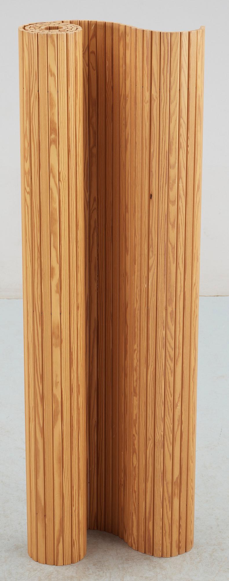 An Alvar Aalto pine room devider, Artek, Finland.