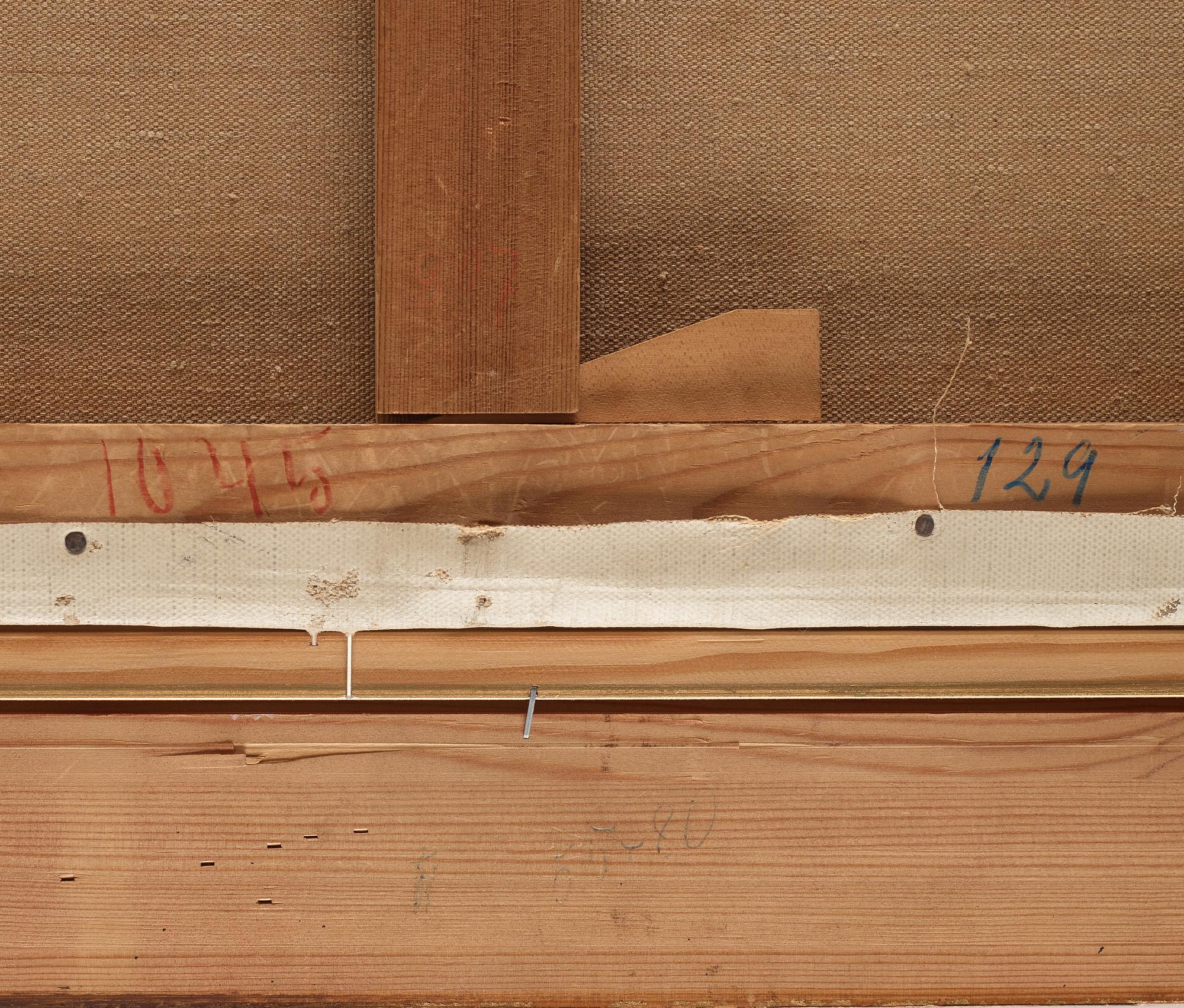 Bruno Liljefors, Winterlandscape with hare.