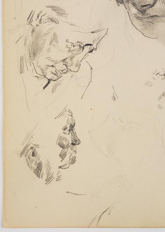 Lotte Laserstein, Portraits - self portrait, Lotte's mother and grandmother.