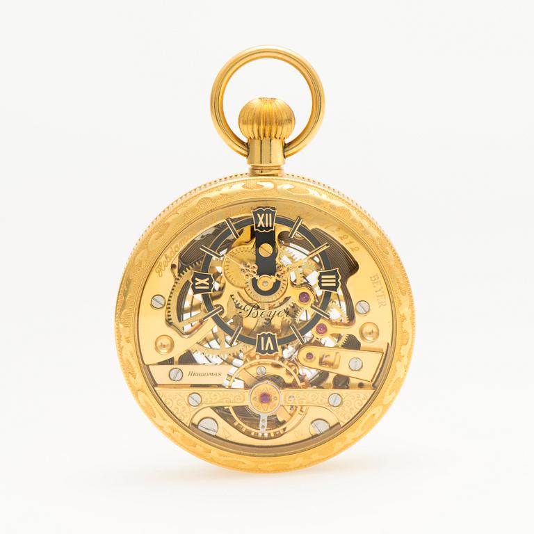 HEBDOMAS, 8 days, taskukello, 50 mm.