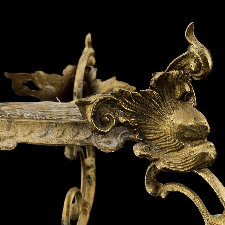 PIEDESTALER, ett par, empirestil, 1900-tal.