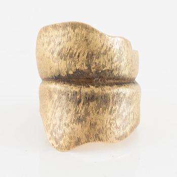 Charlotte Lynggaard, Ole Lynggaard, ring, "Leaf", 18K gold,.