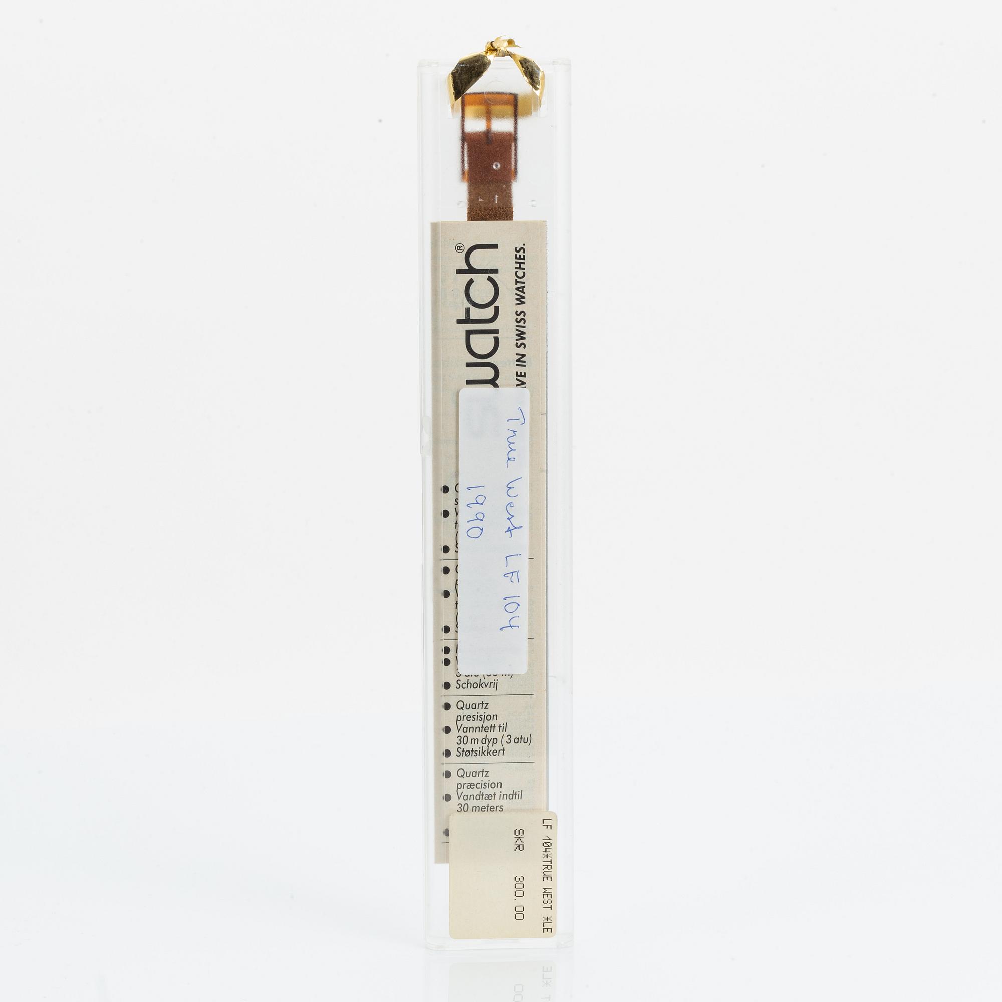Swatch, True West, wristwatch, 25 mm.