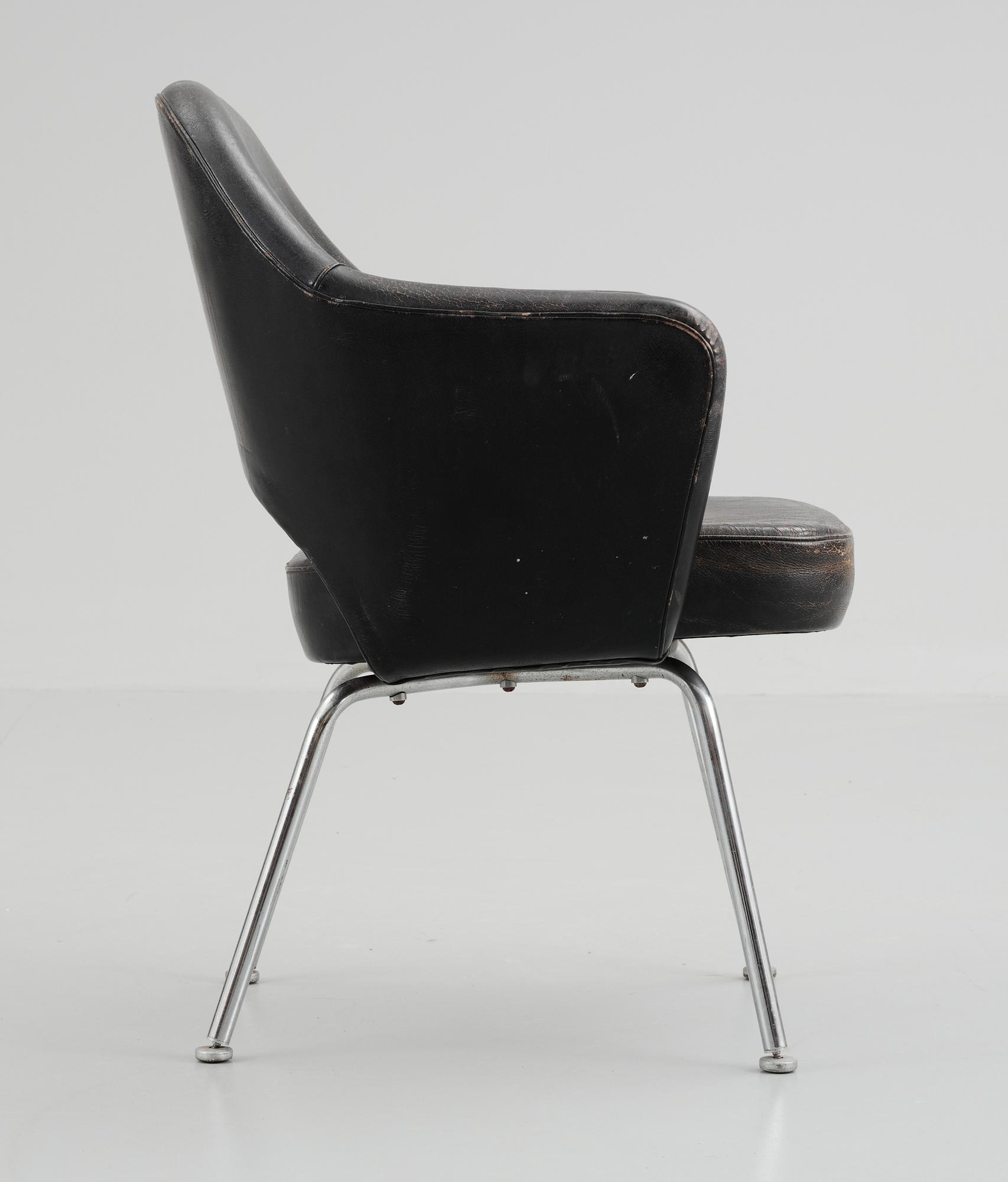 KARMSTOL, 'Executive Side Chair', Eero Saarinen, NK's verkstäder för Knoll International.