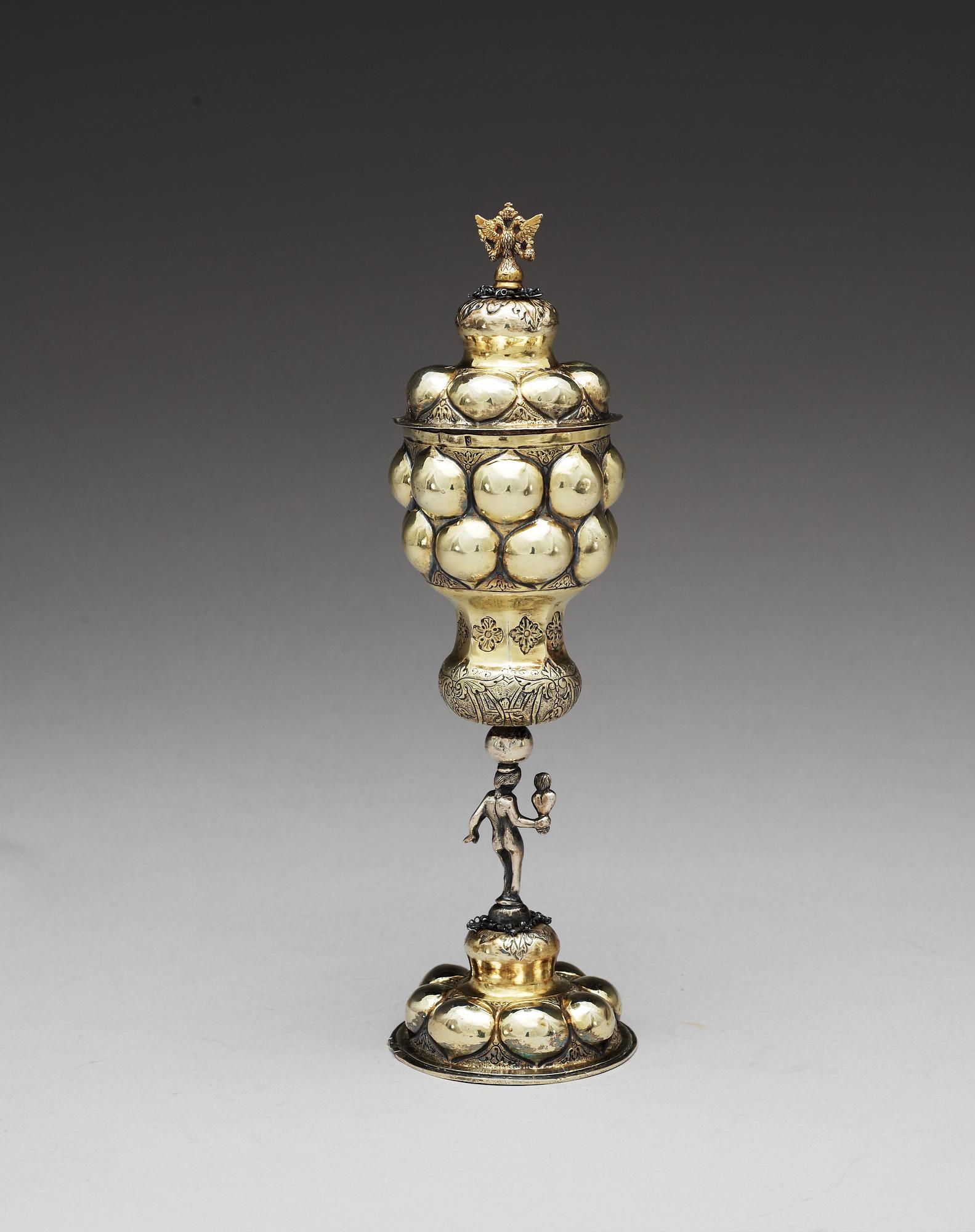 POKAL med lock, icke identifierad mästare Moskva 1745.