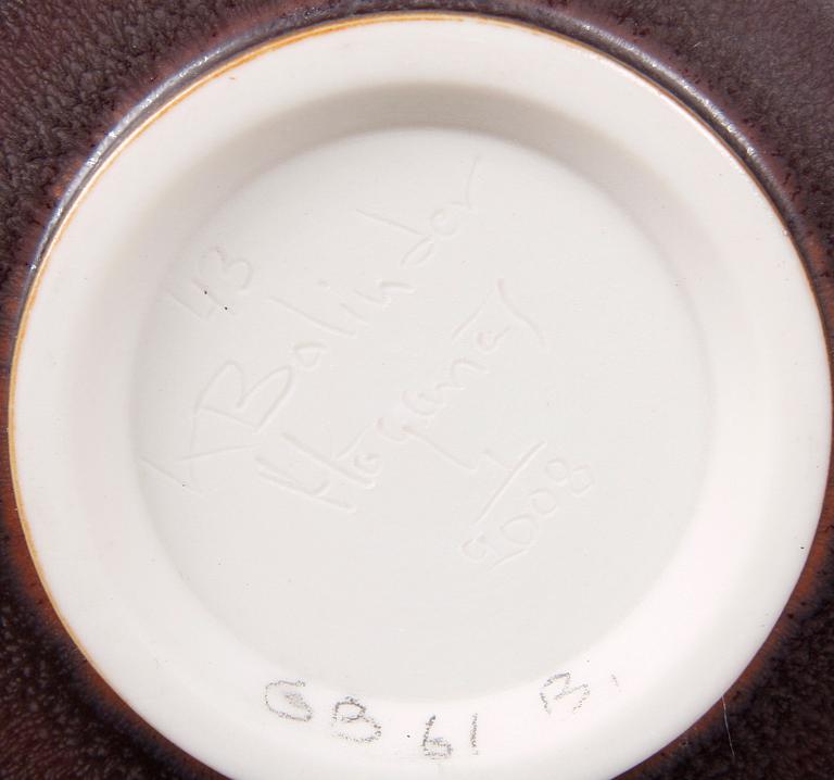 VASER, 5 st, stengods, Höganäs.