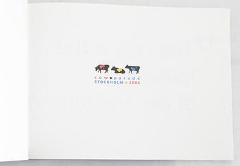 Figurines, 4 pcs, "Cow Parade", 2003-06.