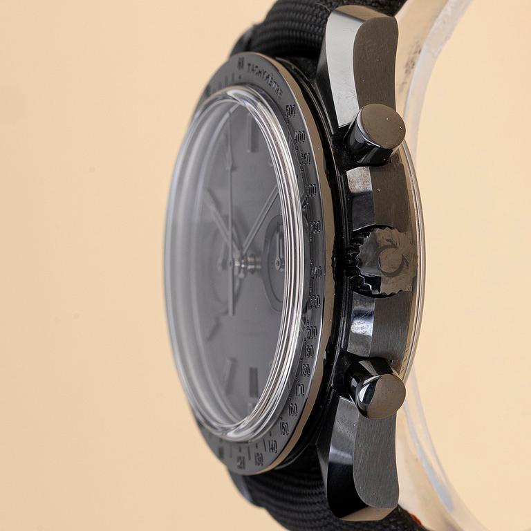 Omega, Speedmaster, Dark Side of the Moon, "Black Black", ca 2021.