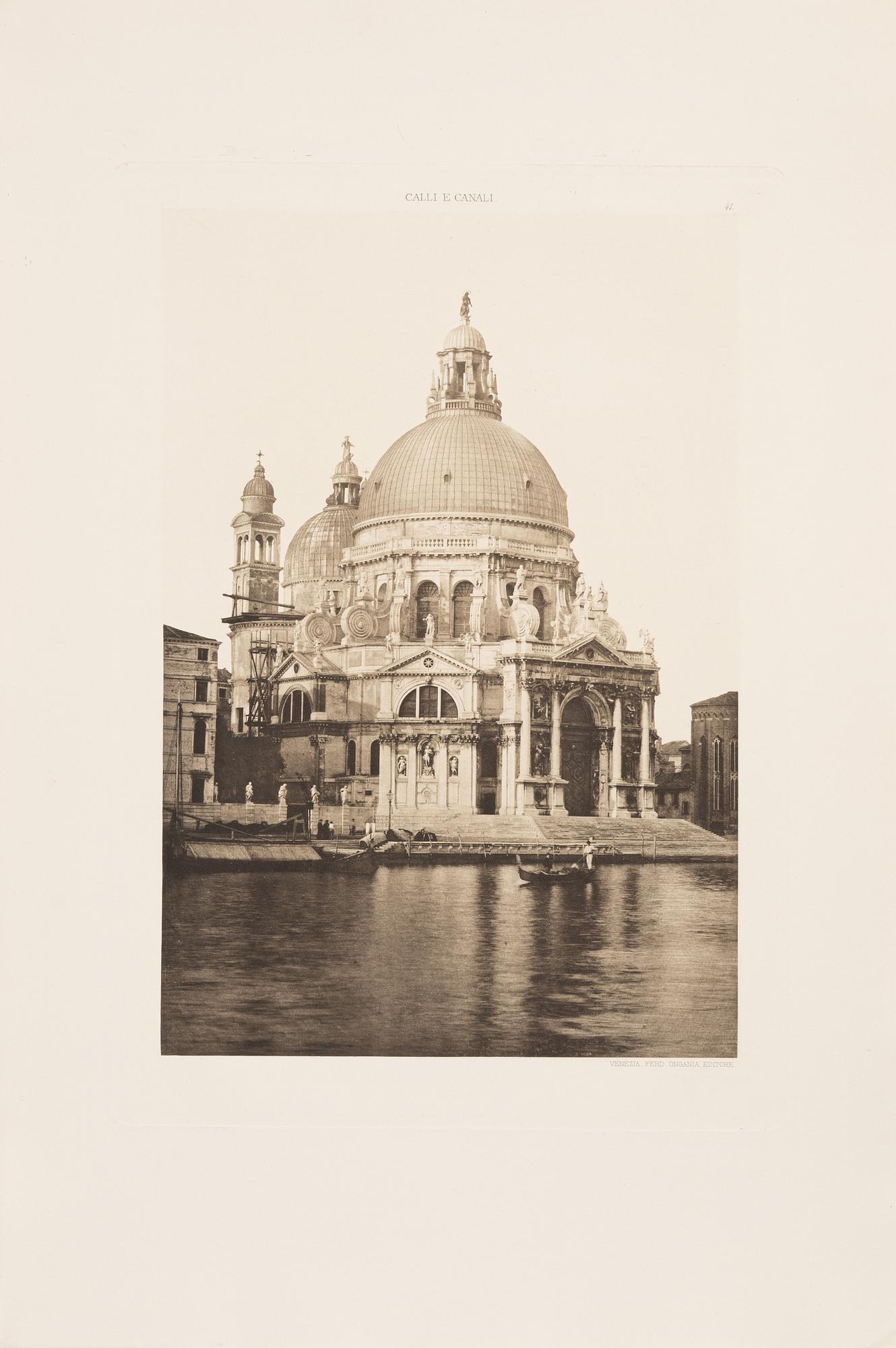 Photogravure plates from Venice.