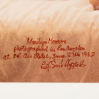 LEIF-ERIK NYGÅRDS, offsettryck, "Marilyn Monroe", signerad.