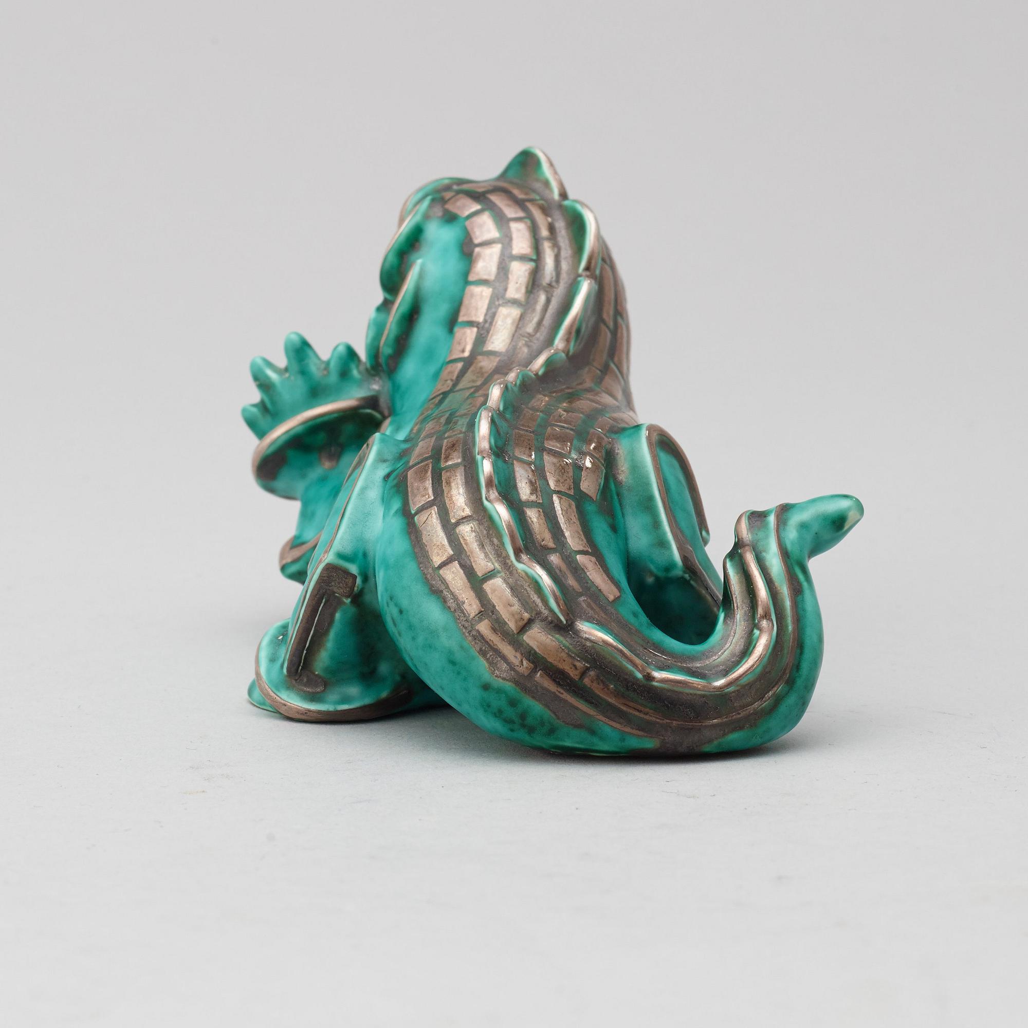 WILHELM KÅGE, drakvalp, "Argenta", Gustavsberg, ca 1940.