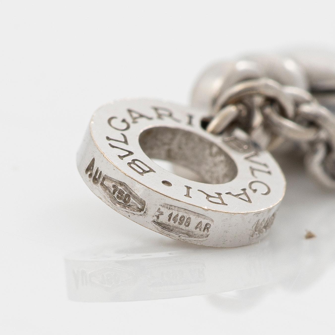 Bulgari, necklace, B.zero1, 18K white gold.