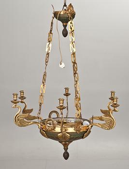 AMPEL, empire-stil, 1900-tal.
Höjd 105 cm.