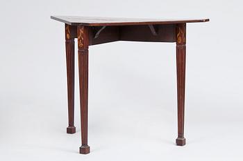 8. A CORNER TABLE.