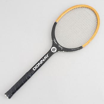 Tennisracket, Donnay, formgivit av Francois Degand. Mitten av 1970-talet.