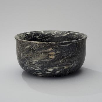 A STONE BOWL.