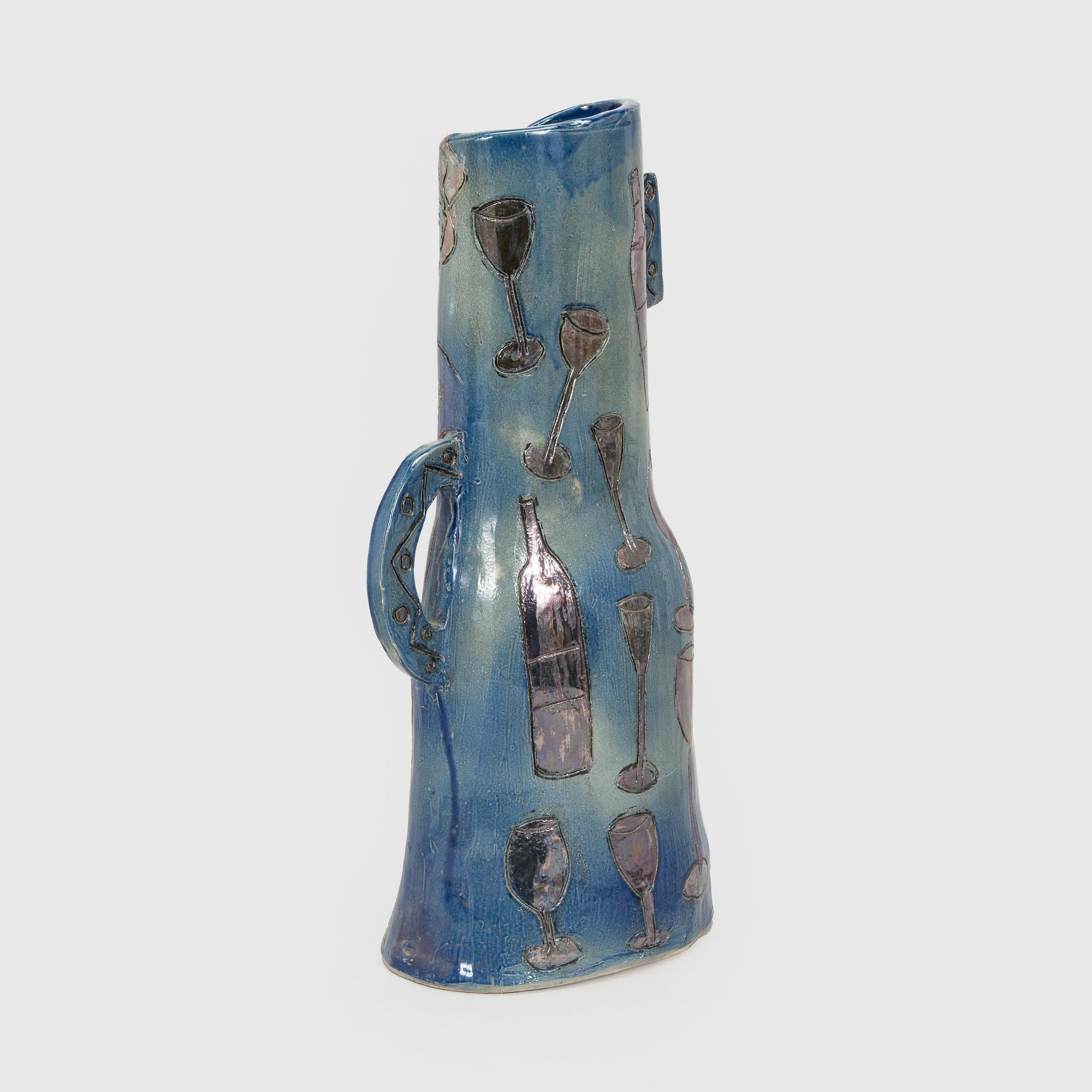 Pauli Partanen, a ceramic sculpture, signed and dated -09.