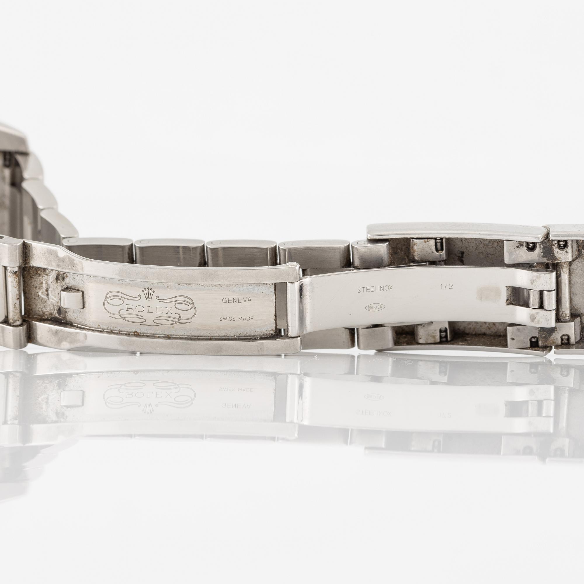 Rolex, Oyster Perpetual, Datejust, "Floral Dial", wristwatch, 36 mm.