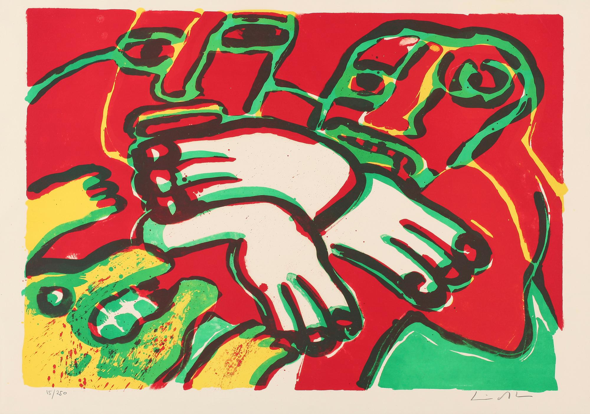 BENGT LINDSTRÖM, färglitografi, signerad och numrerad 15/250.