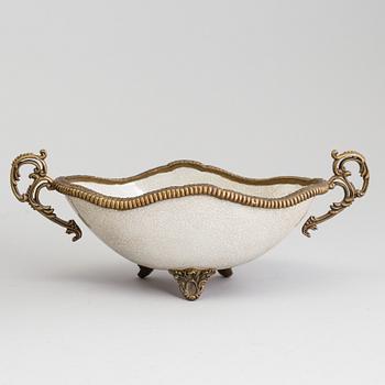 YTTERFODER, JARDINIERE, 5 ST. porslin, G&C, Danmark, 1900-talets andra hälft.