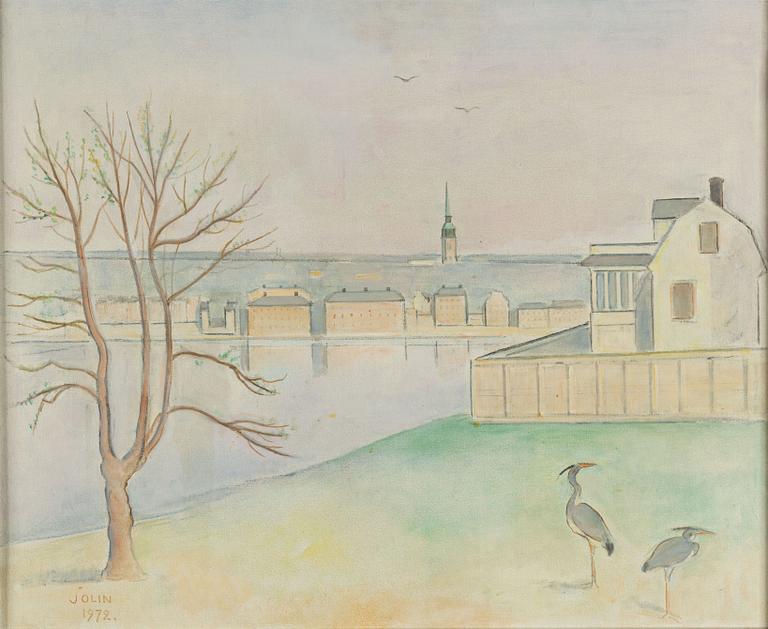 Einar Jolin, signed and dated 1972.