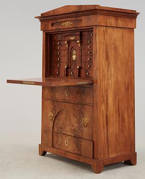 A Swedish Empire secretaire by J. Öman, master 1815.