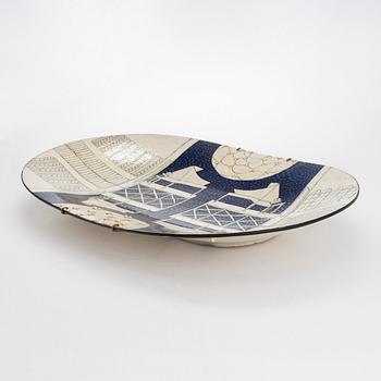 Birger Kaipiainen, koristevati, kivitavaraa, signeerattu Kaipiainen.