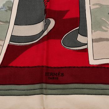 Hermès, “Attelages”, scarf.