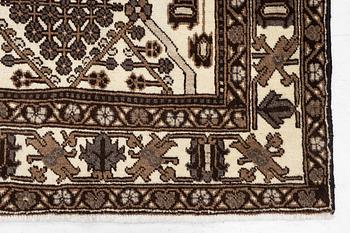 A Ferdos carpet, c. 295 x 210 cm.