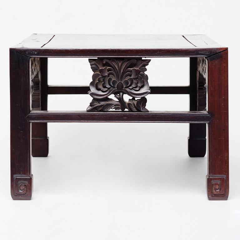 A Chinese kang table, early 20th Century.