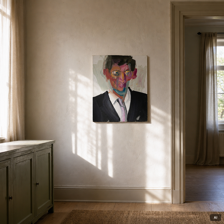 Tommy Östmar, Portrait depicting Hans Leijonhufvud.