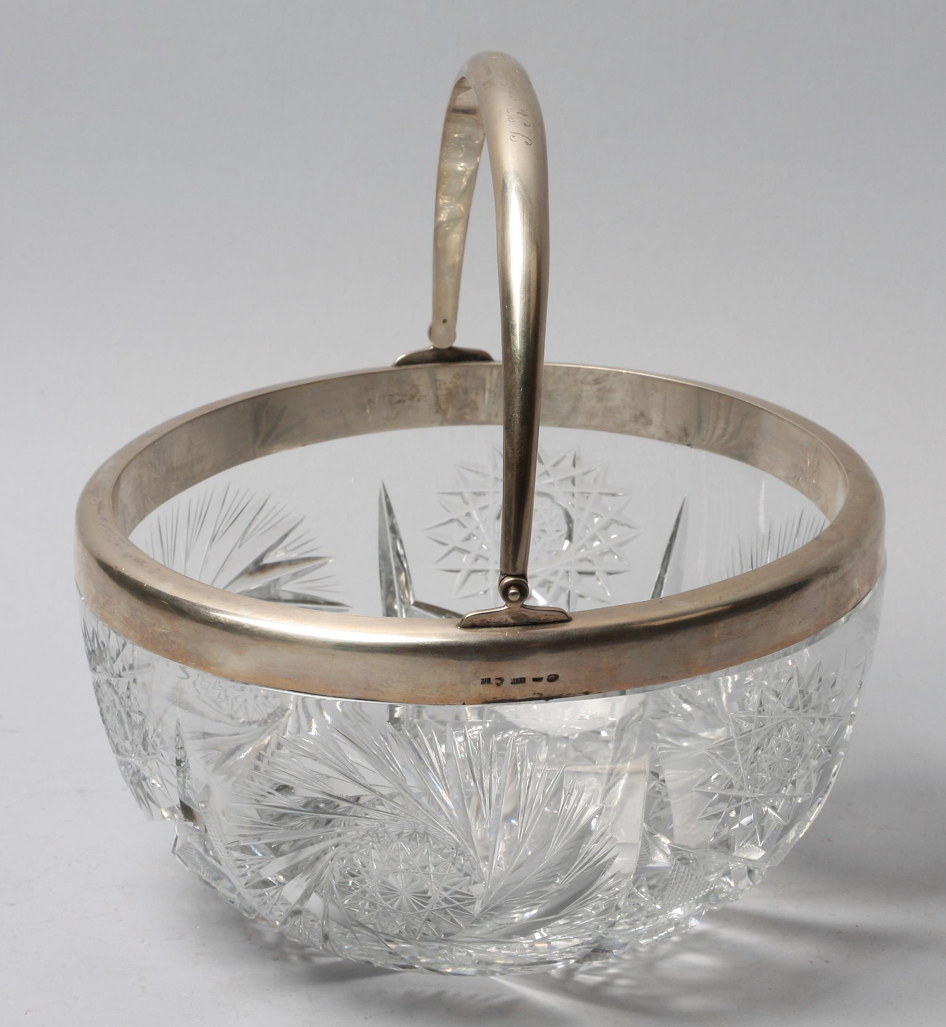 KORG, silver och kristall, Finland 1920.