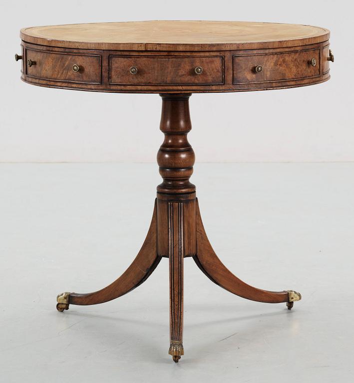 BIBLIOTEKSBORD, England, 1800-tal.