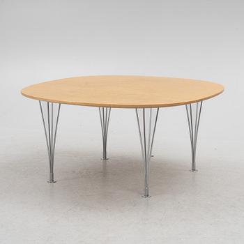 Bruno Mathsson, a 'Supercirkel' coffee table, Värnamo, Sweden.