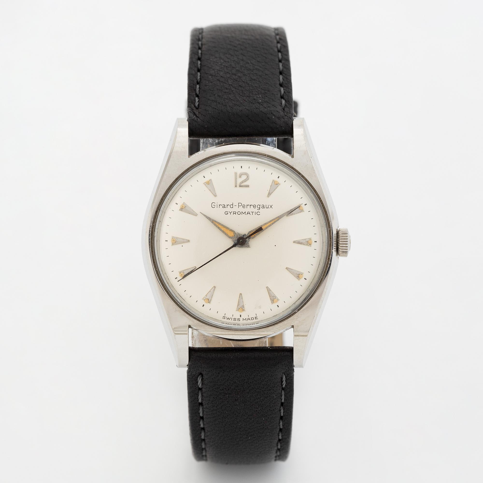 Girard-Perregaux, Gyromatic, wristwatch, 33 mm.