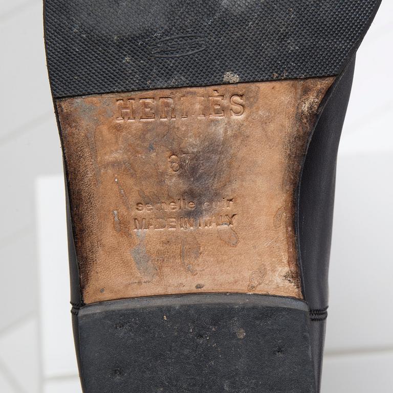 STÖVLAR, Hermès, "Jumping" storlek 37,5.