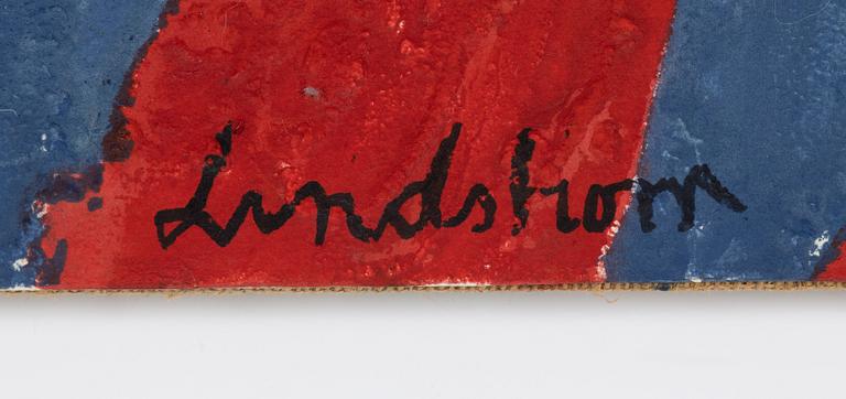 Bengt Lindström, carborundum etching, signed 13/20.