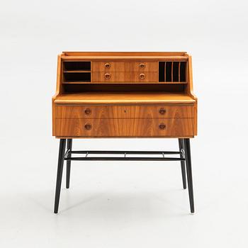 Sekretär, teak, 1960-tal.