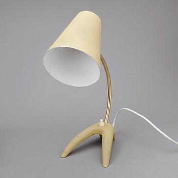 BORDSLAMPA, 1950-tal.